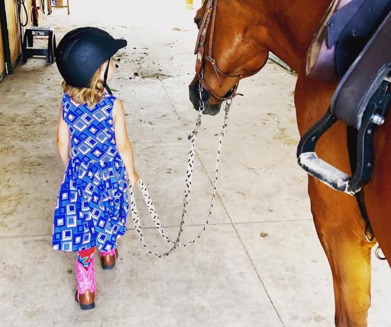 Little Girls and Horses